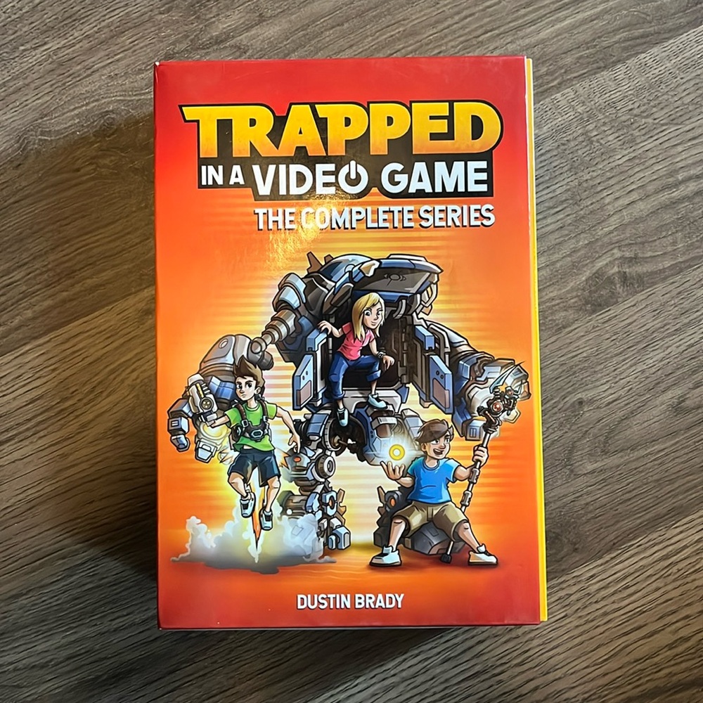 Trapped in a Video Game By Dustin Brady Complete Book Series # 1-5